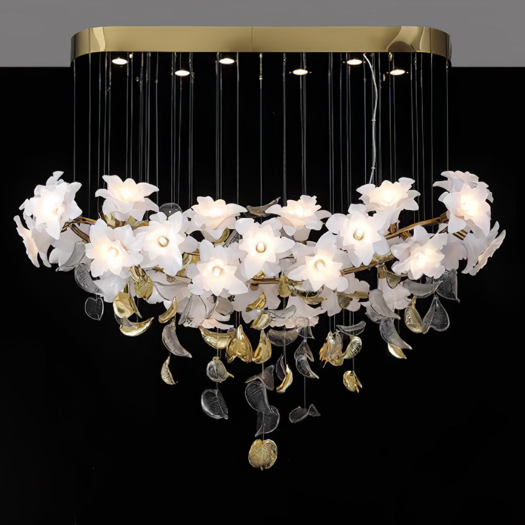 Artisan Fluttering Flying Flower Chandelier