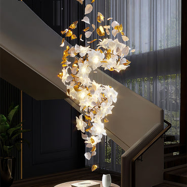 Artisan Fluttering Flying Flower Chandelier