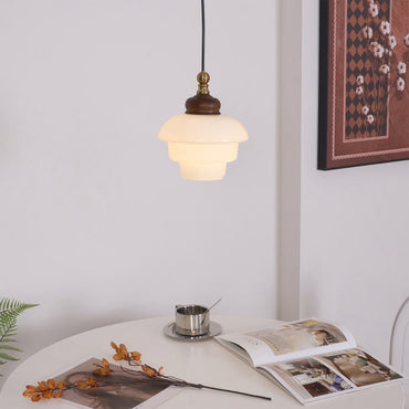Nordic Cream Aura Pendant