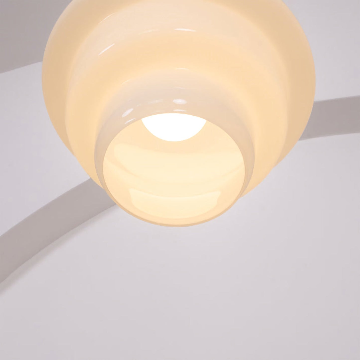 Nordic Cream Aura Pendant