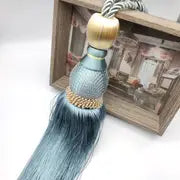 Braided Tassel Tiebacks for Window Curtains (1 Pair)