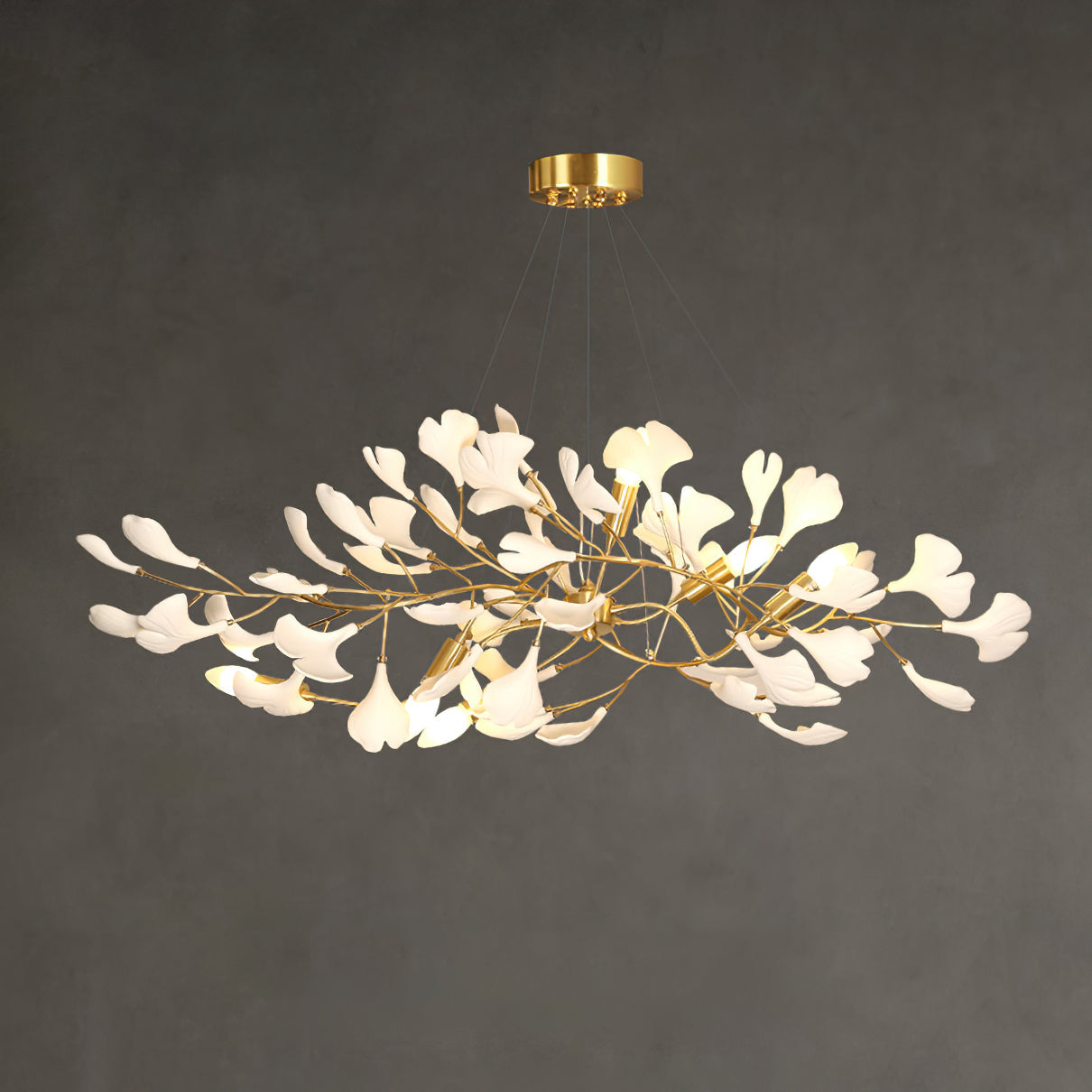 Ginkgo Silhouette Chandelier