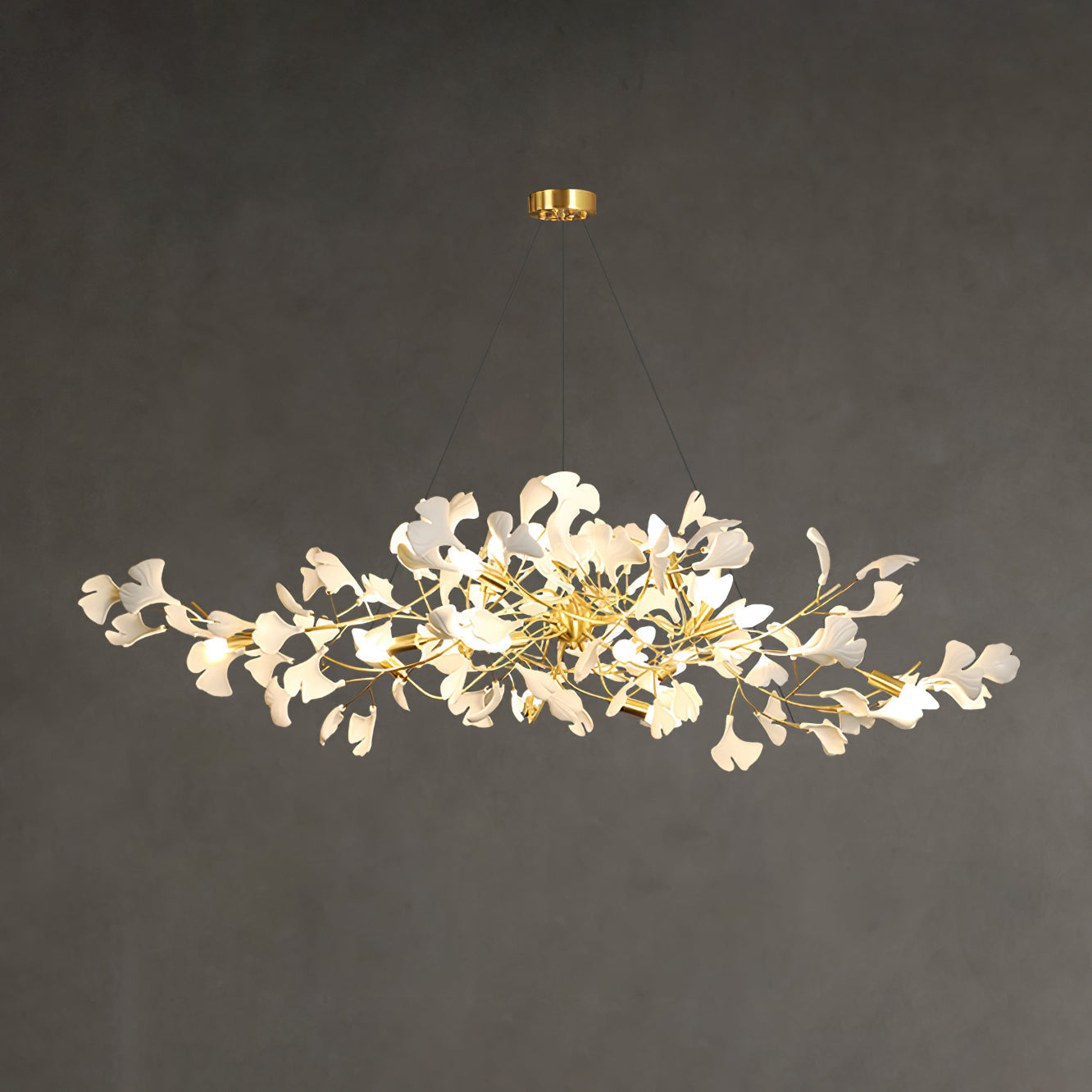 Ginkgo Silhouette Chandelier