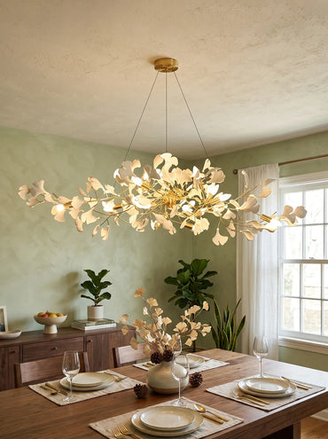 Ginkgo Silhouette Chandelier