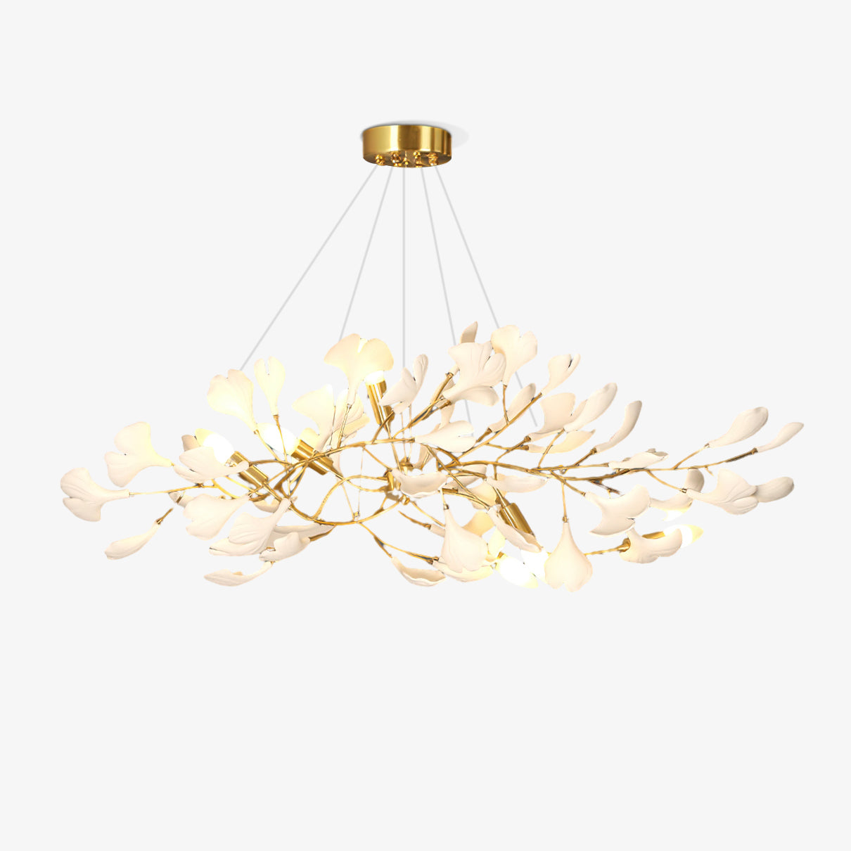 Ginkgo Silhouette Chandelier