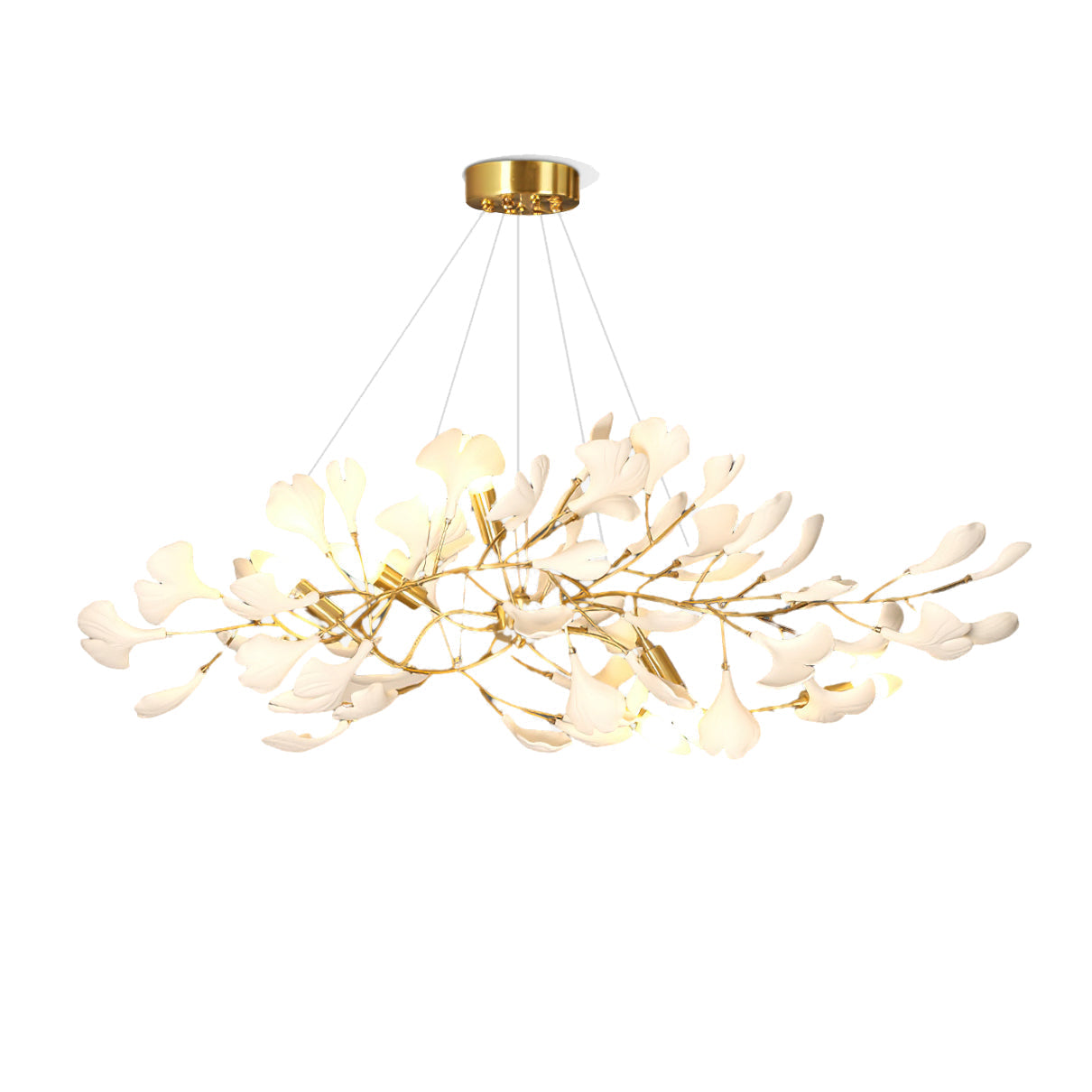 Ginkgo Silhouette Chandelier