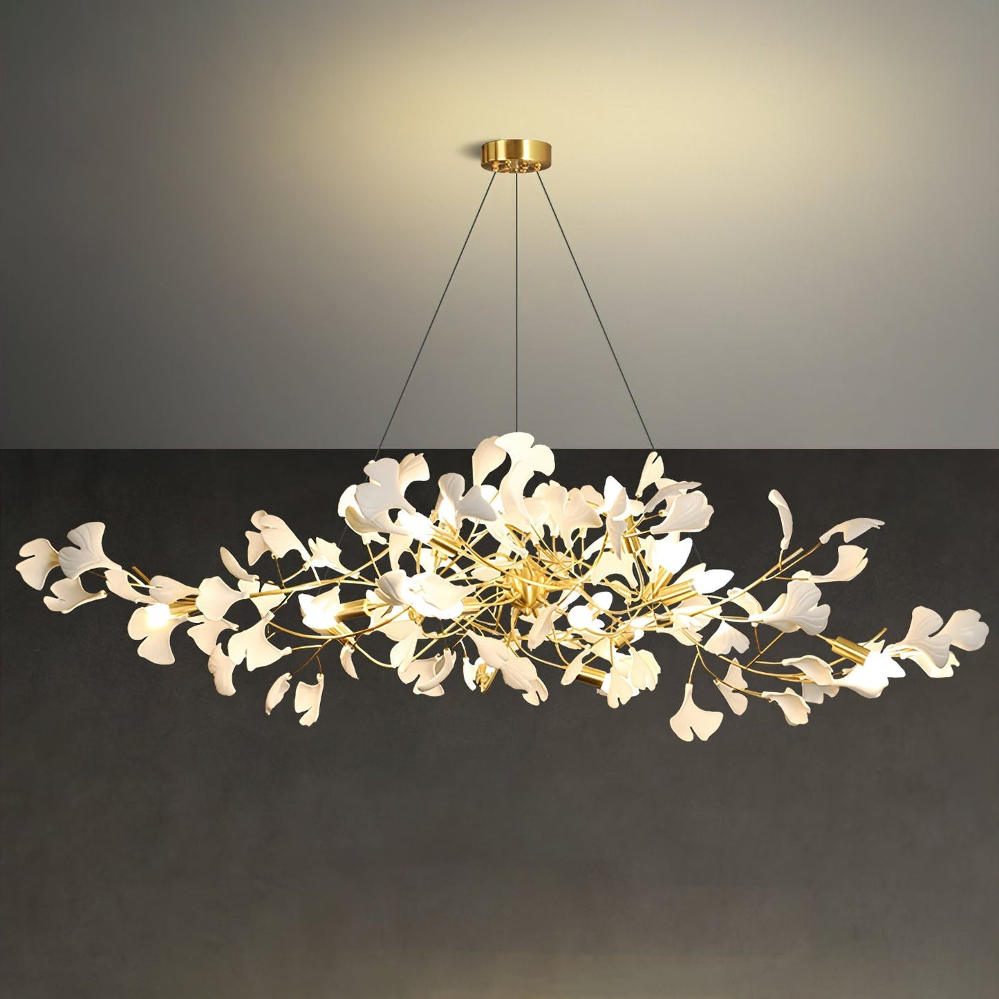 Ginkgo Silhouette Chandelier