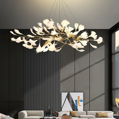 Ginkgo Silhouette Chandelier
