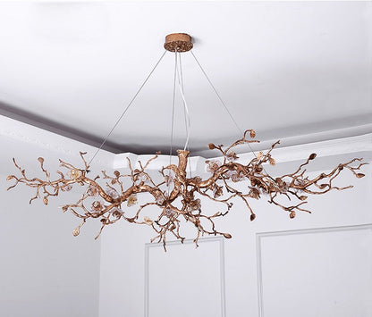 Crystal Bloom Branch Chandelier