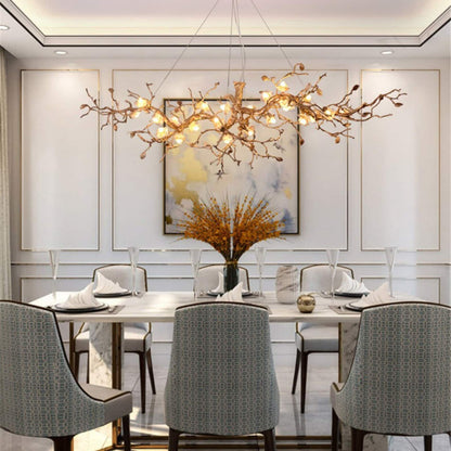 Crystal Bloom Branch Chandelier