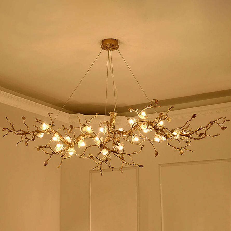 Crystal Bloom Branch Chandelier
