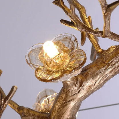 Crystal Bloom Branch Chandelier