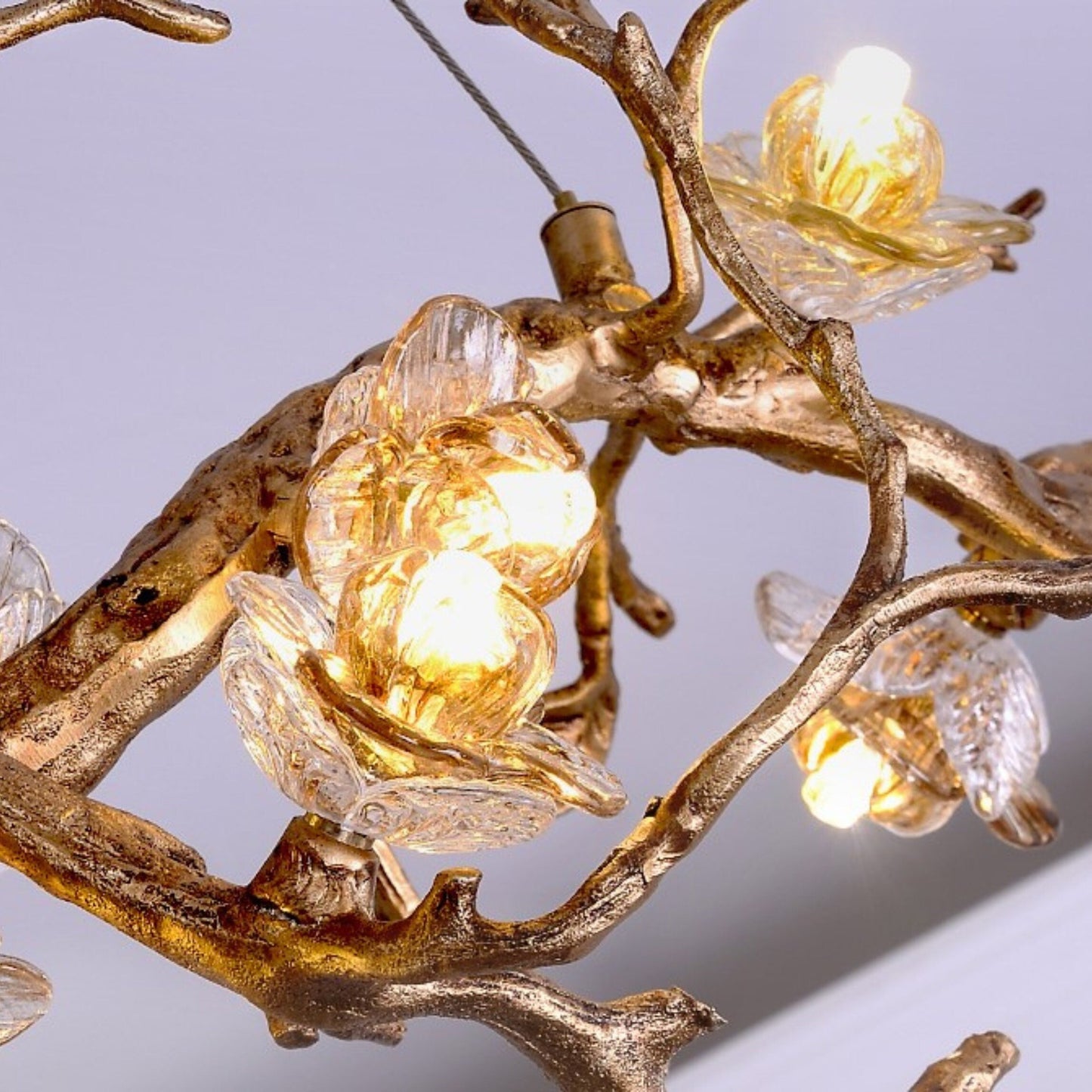 Crystal Bloom Branch Chandelier