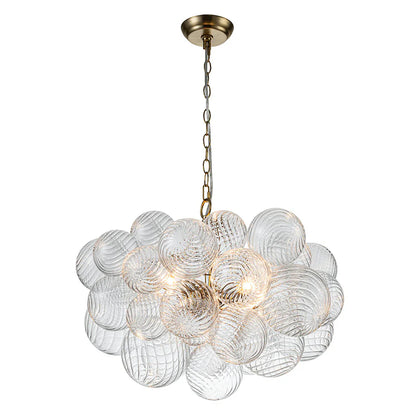 Crystal Bubble Orb Chandelier