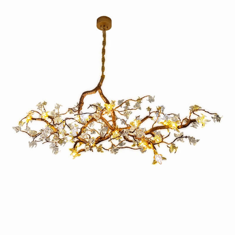 Artisan Aosta Glass Flower Chandelier