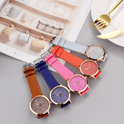 New STEVVEX Sky Watch Women Lady Watch For Woman Casual Quartz Leather Band Analog women clock luxury Wristwatch For Women and Girls