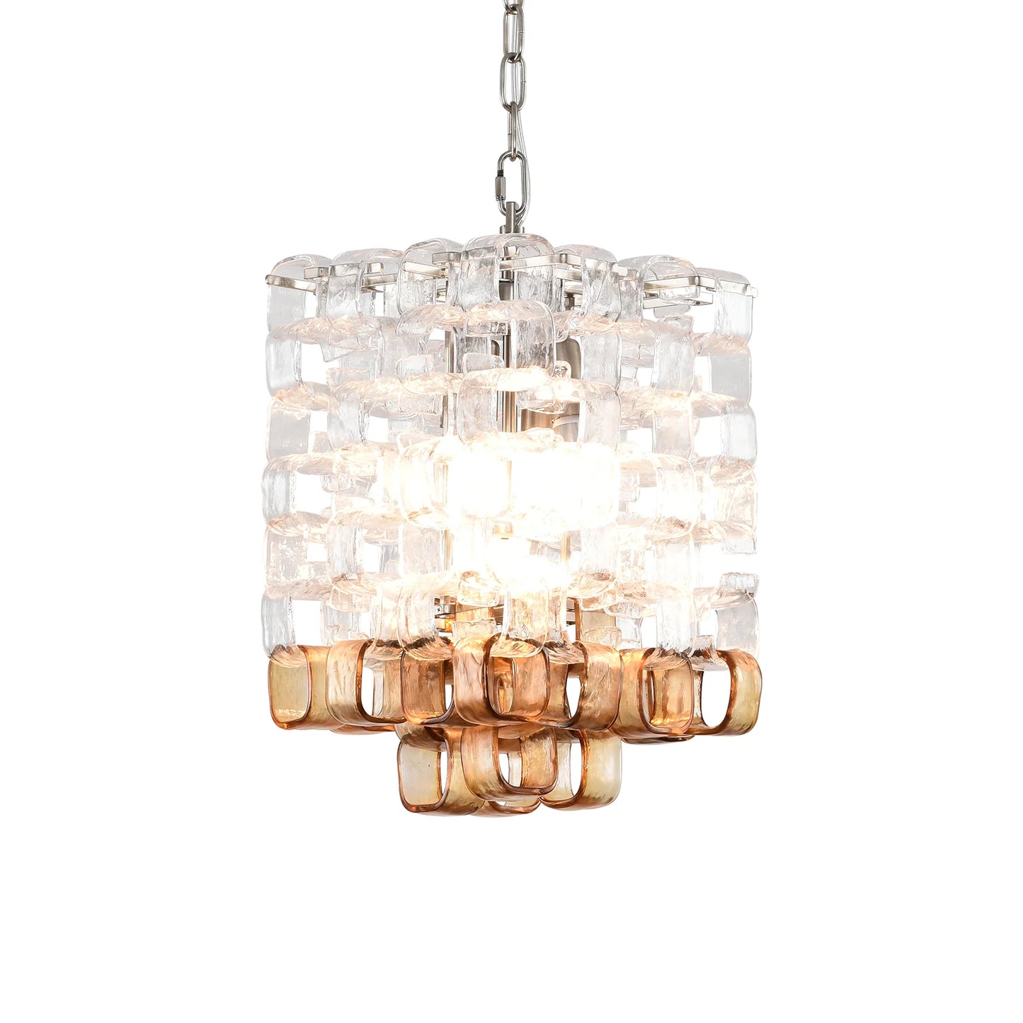 Murano Frosted Cube Chandelier