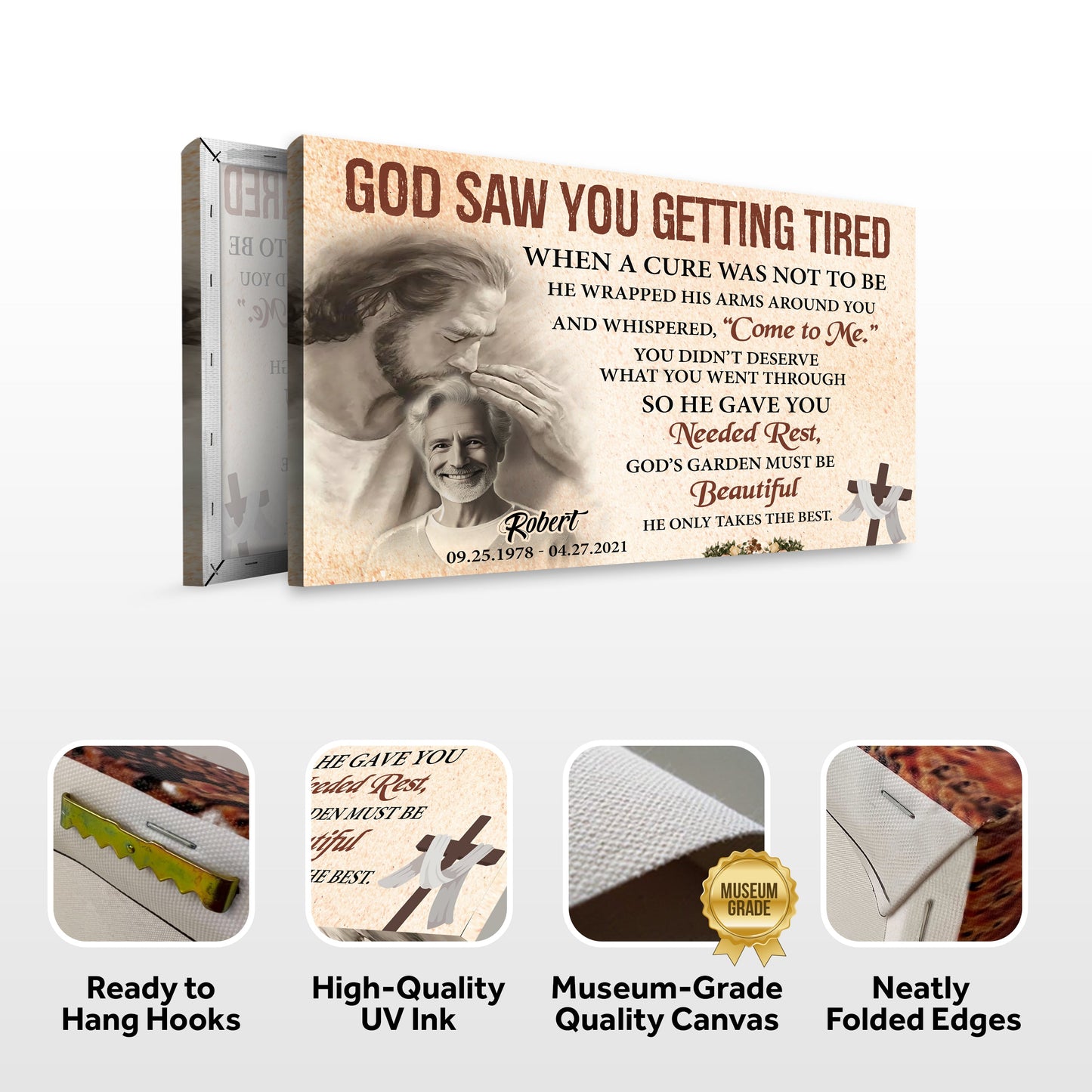 He Saw Your Weariness and Called You Home III Sign