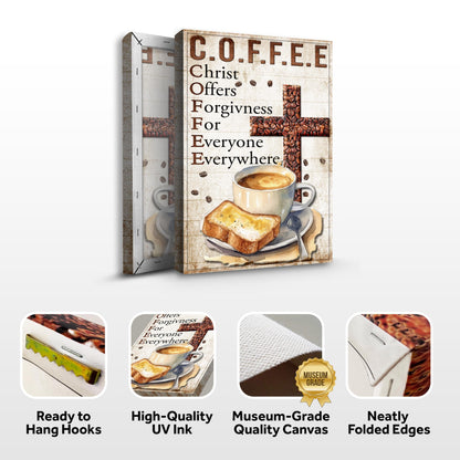 Fueled by Faith & Coffee IV Sign