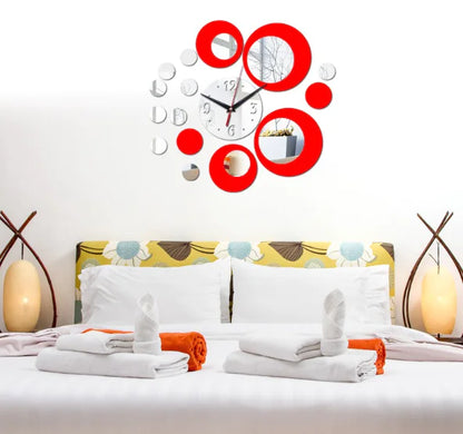 Creative European Wall Clock - DIY 3D Acrylic Design