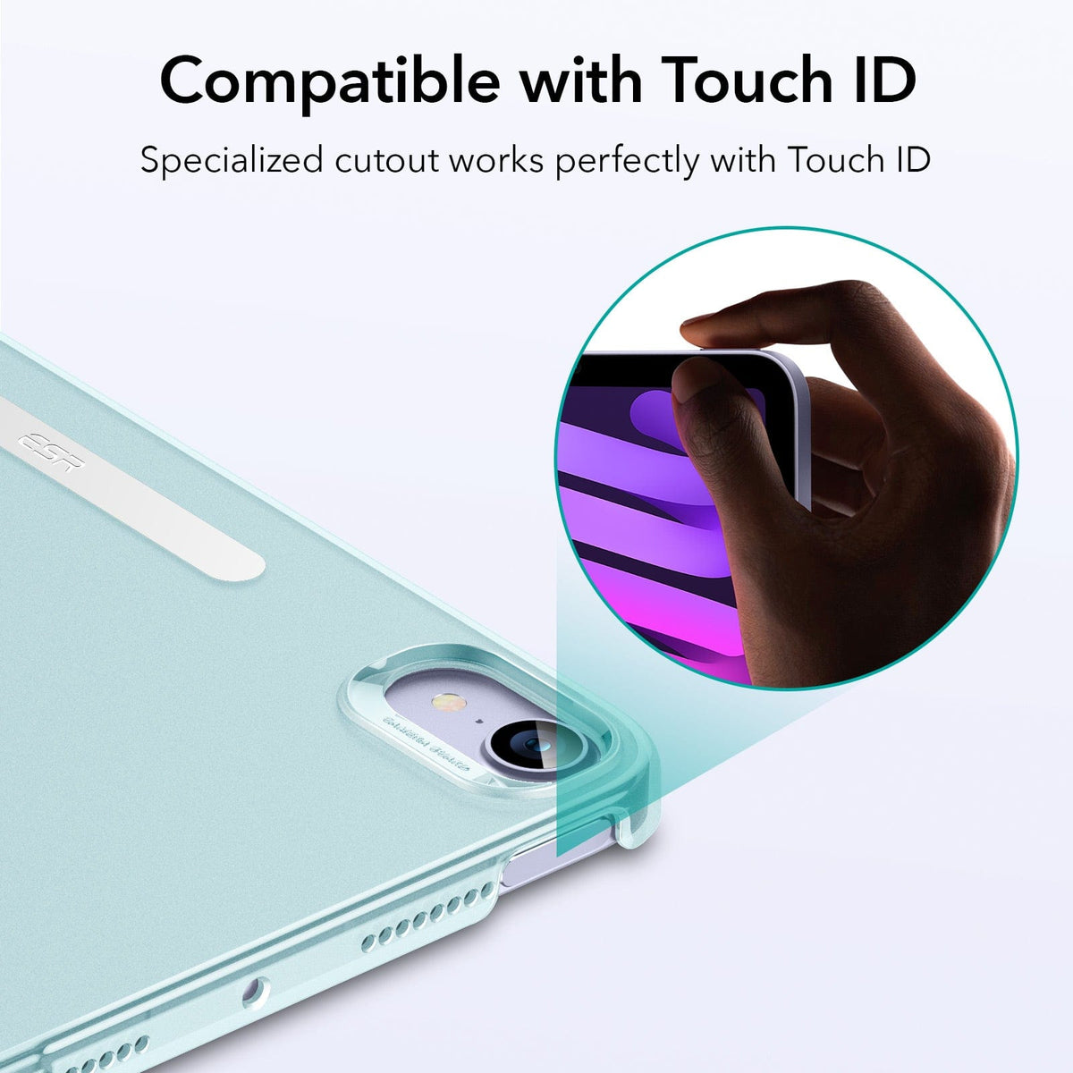 Venture Series Tri-Fold Magnetic Case - Apple iPad mini (A17 Pro) Apple iPad mini (6th Generation 2021)