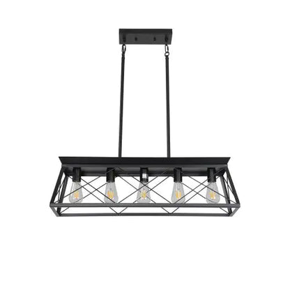 Farmhouse 5-Light Metal Chandelier