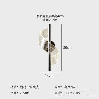 Minimalist Acrylic Wall Lamp for Living Room & Bedroom