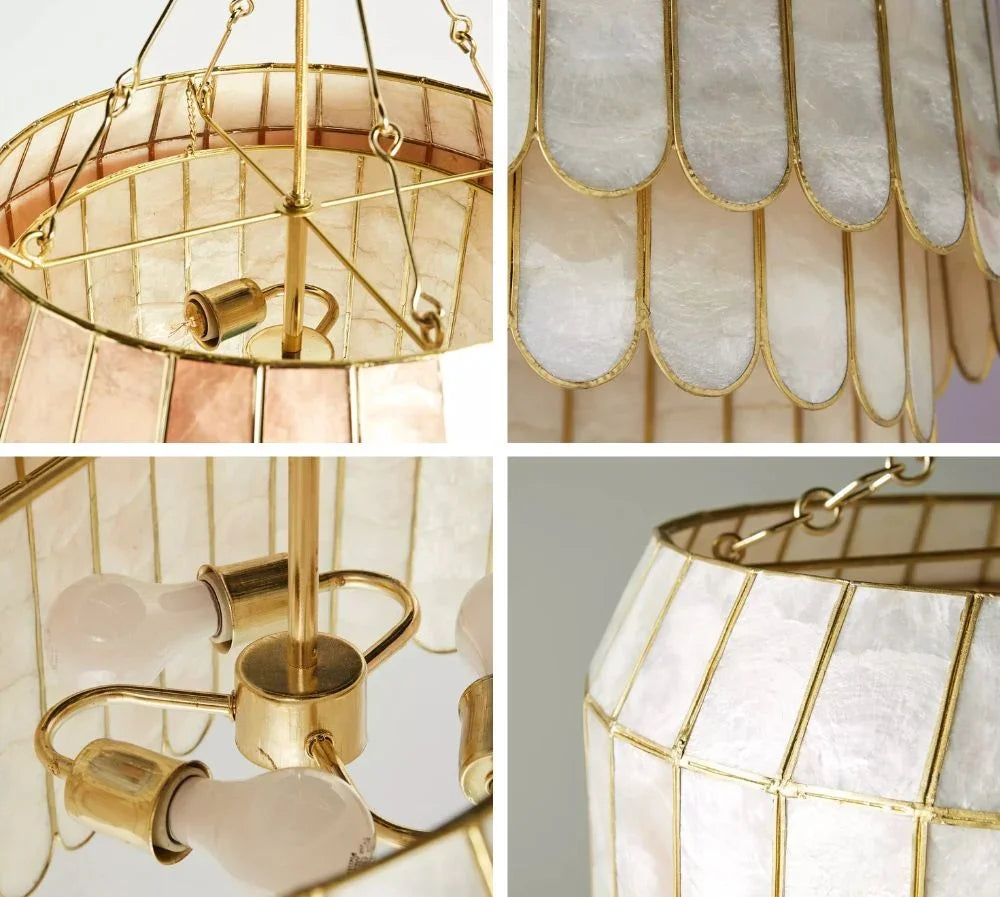 Coastal Shell Luxury Chandelier