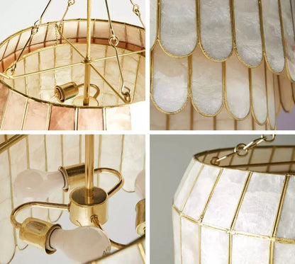 Coastal Shell Luxury Chandelier