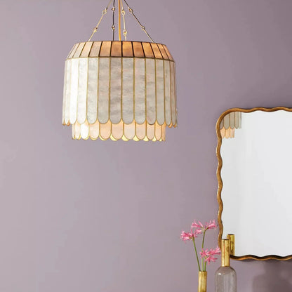 Coastal Shell Luxury Chandelier