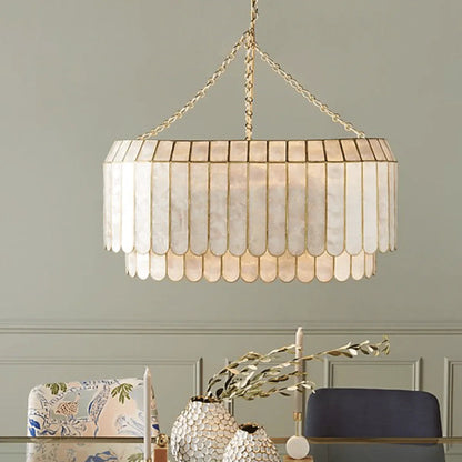 Coastal Shell Luxury Chandelier