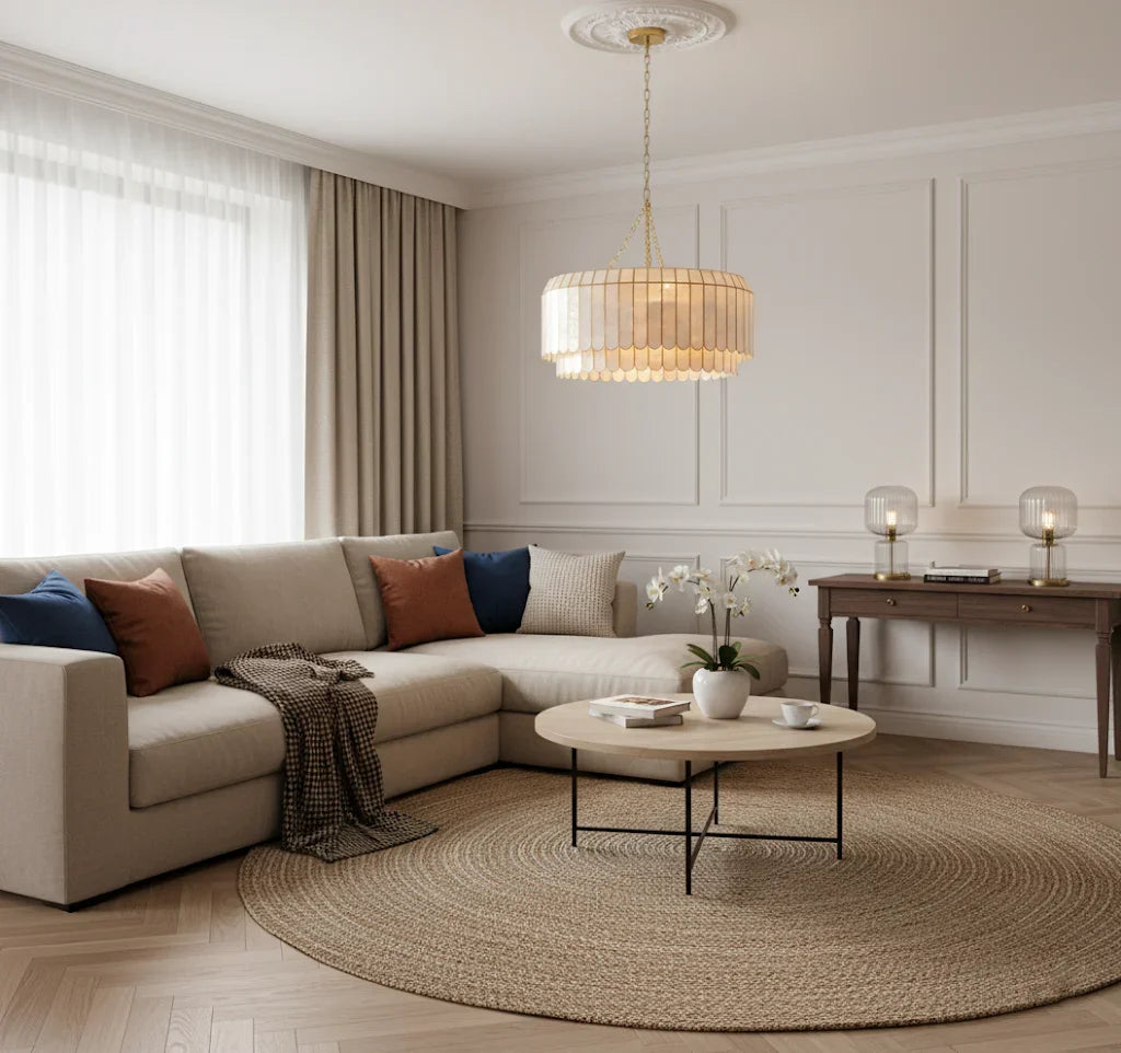Coastal Shell Luxury Chandelier