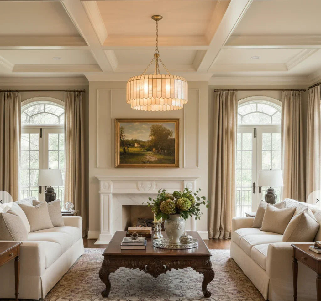 Coastal Shell Luxury Chandelier