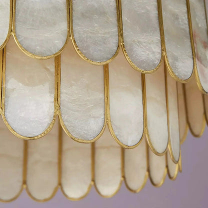 Coastal Shell Luxury Chandelier