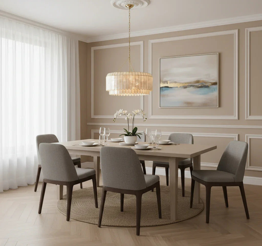Coastal Shell Luxury Chandelier