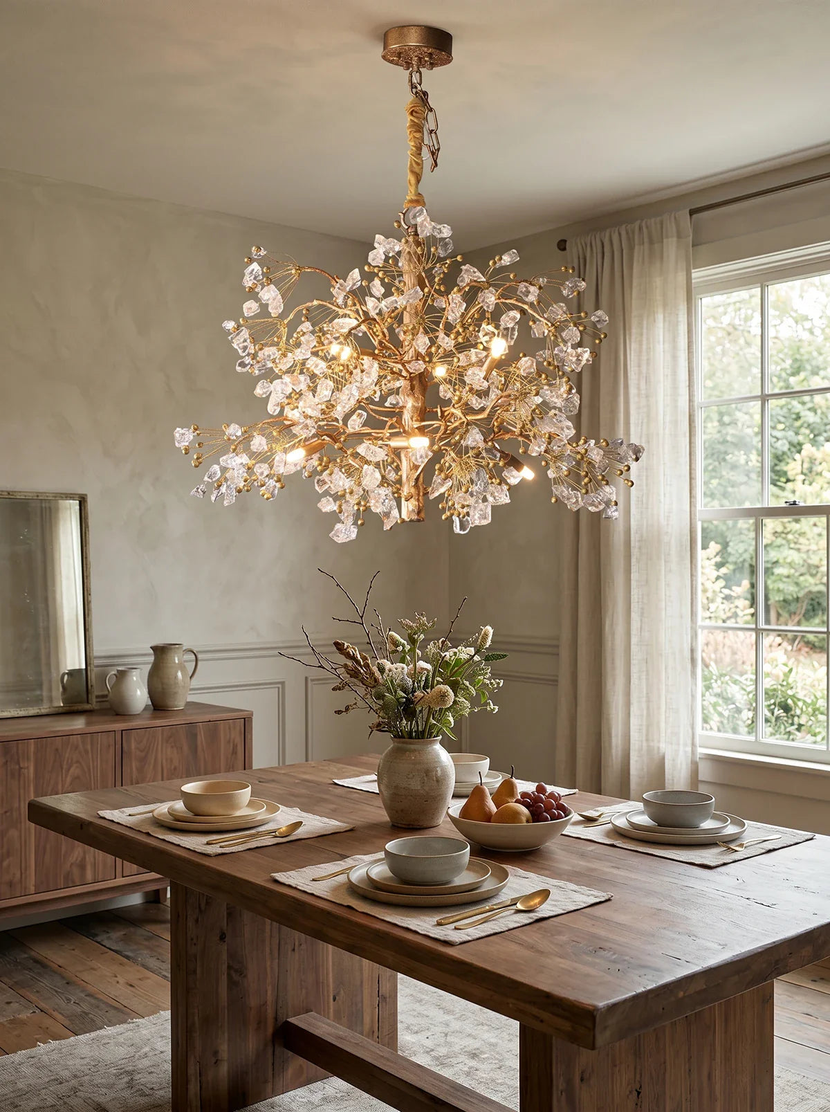 Berry Branch Silhouette Chandelier
