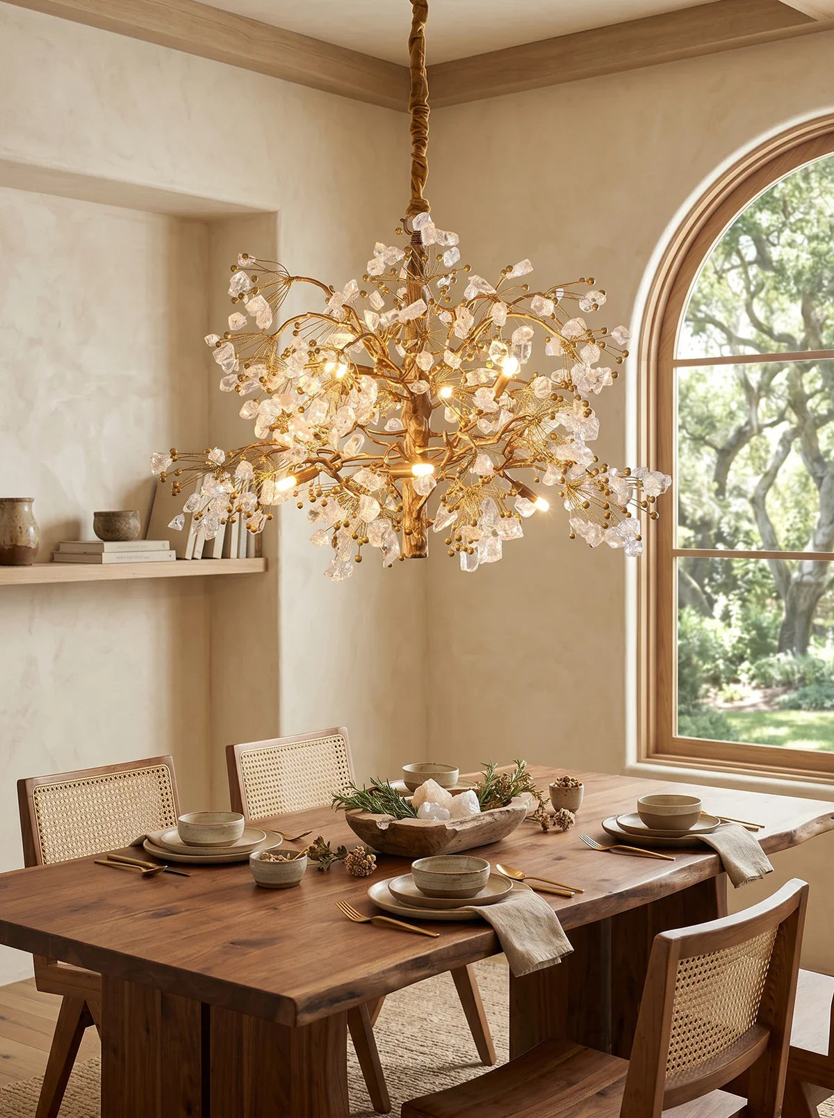 Berry Branch Silhouette Chandelier