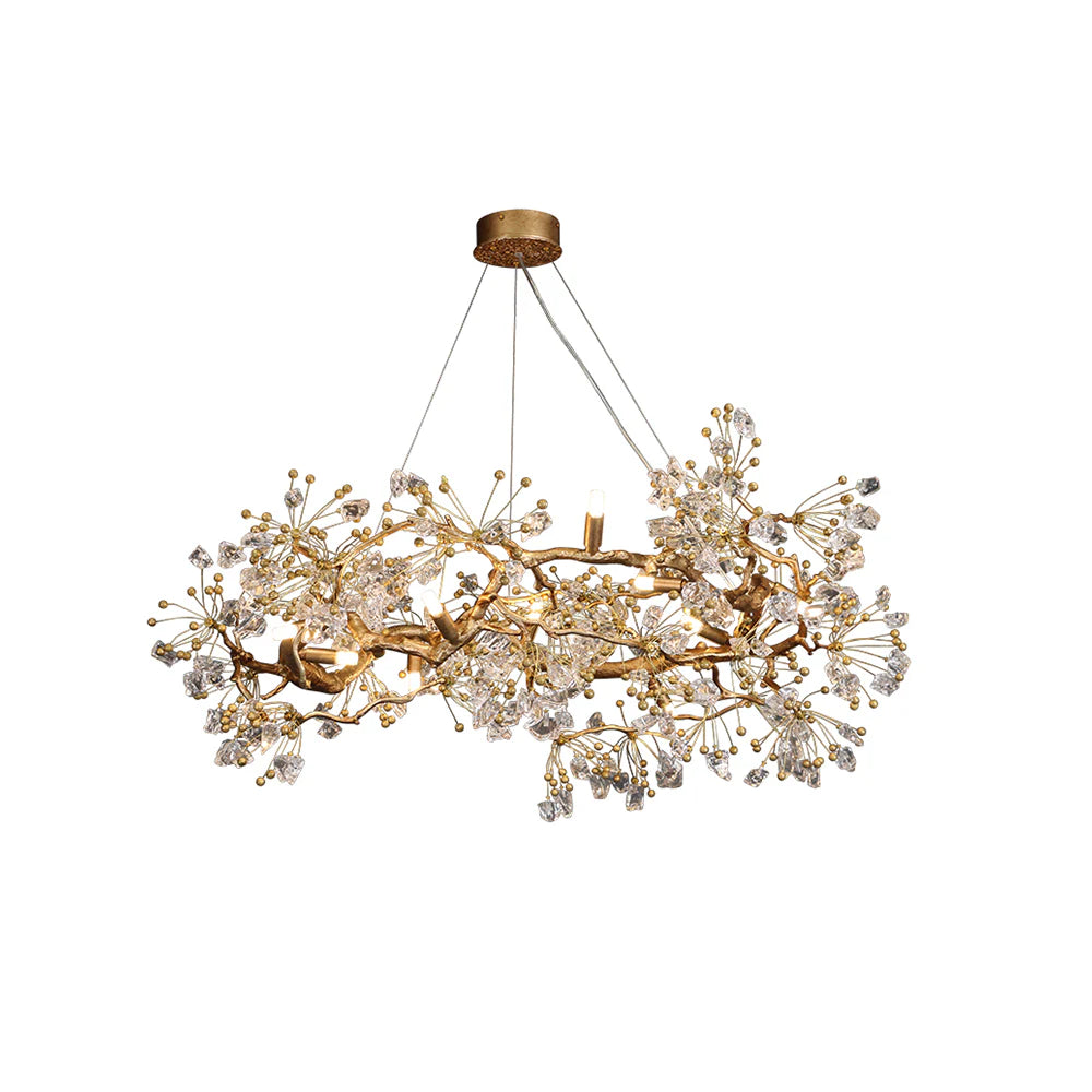 Berry Branch Silhouette Chandelier