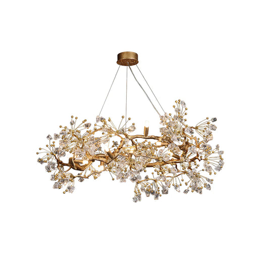Berry Branch Silhouette Chandelier