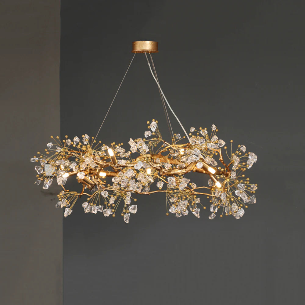 Berry Branch Silhouette Chandelier