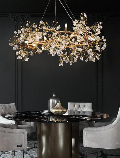 Berry Branch Silhouette Chandelier