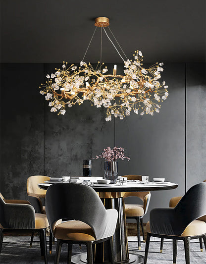 Berry Branch Silhouette Chandelier