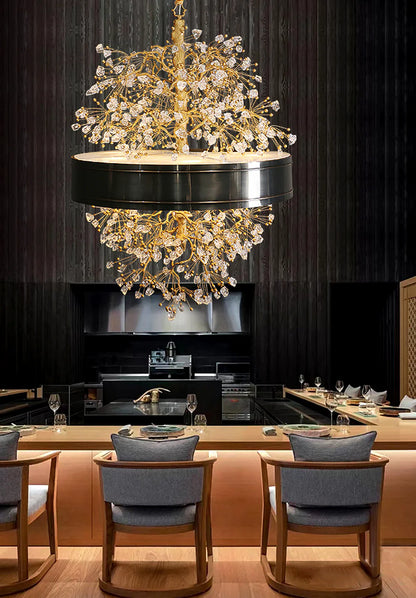 Berry Branch Silhouette Chandelier