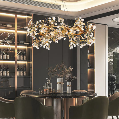 Berry Branch Silhouette Chandelier