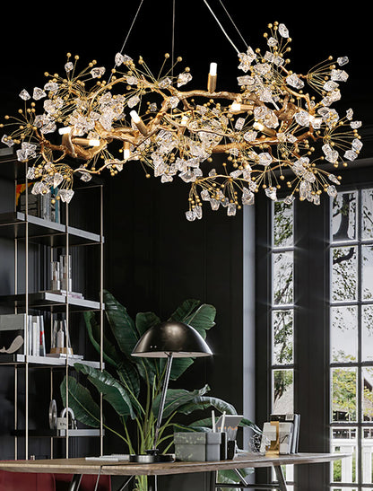 Berry Branch Silhouette Chandelier