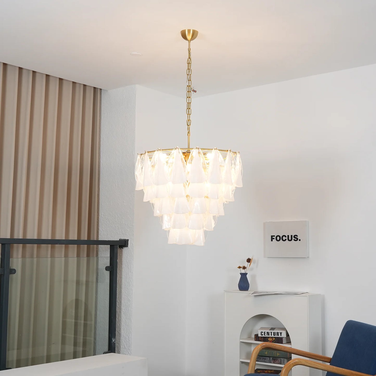 Lunara Murano Astral Chandelier
