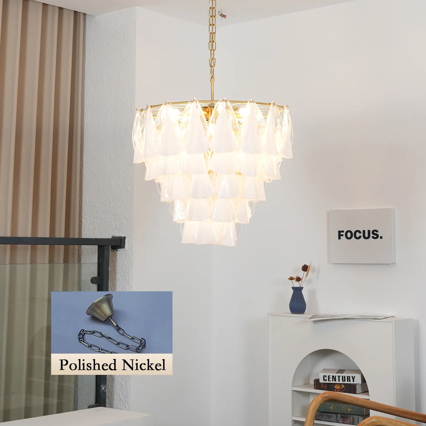 Lunara Murano Astral Chandelier