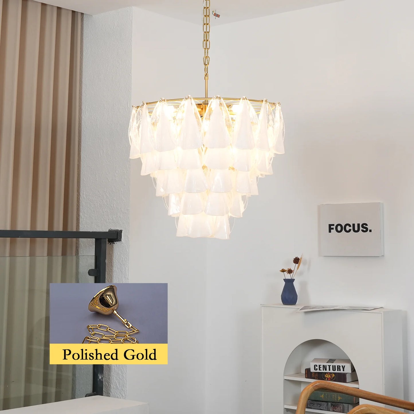 Lunara Murano Astral Chandelier