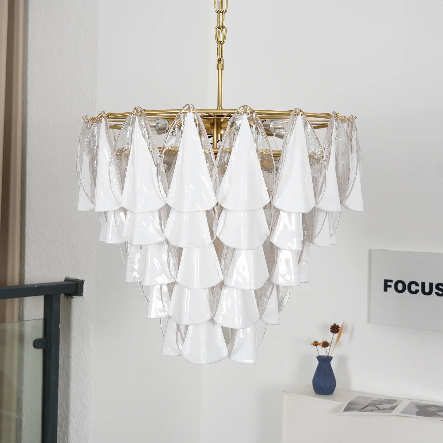 Lunara Murano Astral Chandelier