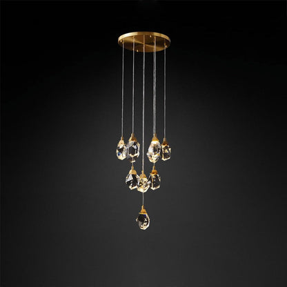 Prism Beam Glass Pendant